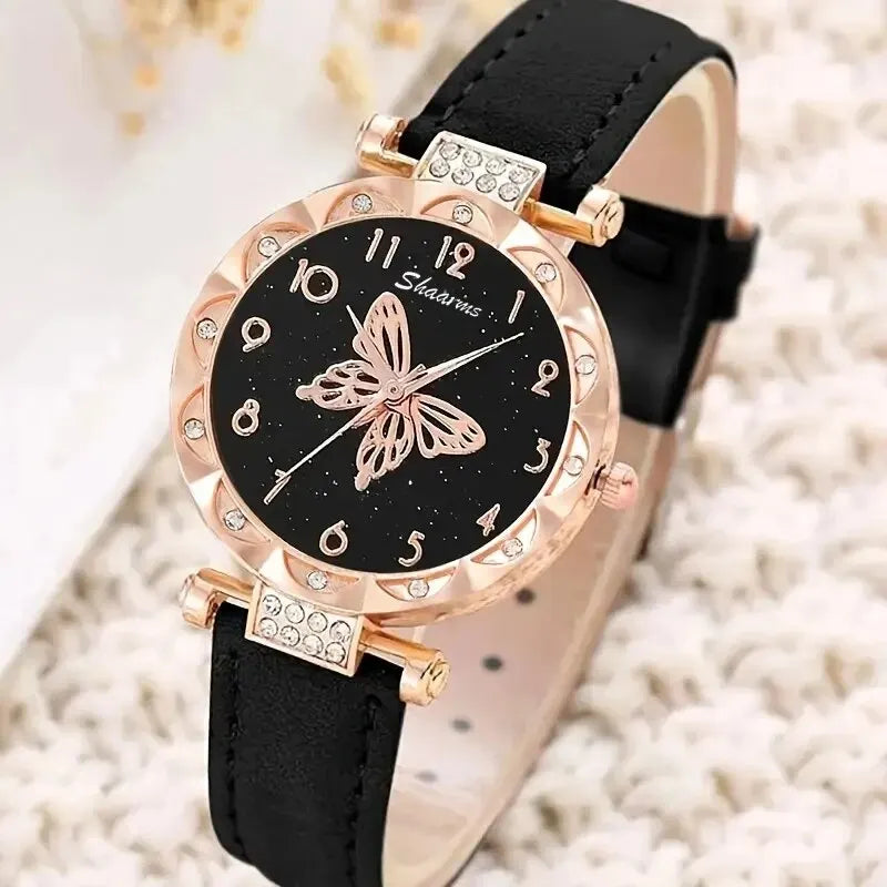 Women Luxury Watch Jewelry Set