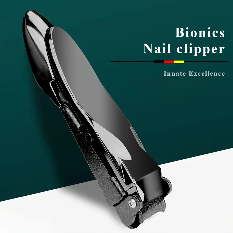 Nail Clippers for Men with Catcher Sharp Self Collecting Nail Cutters