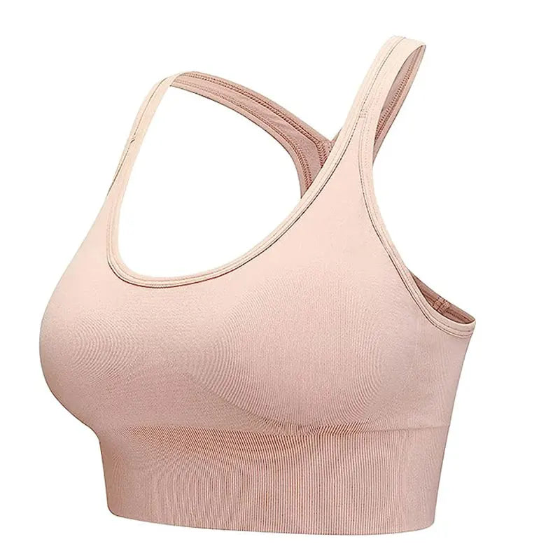 Sexy Sports Bras Racerback Yoga Bra Tank Top Women Fitness Gym Shockproof