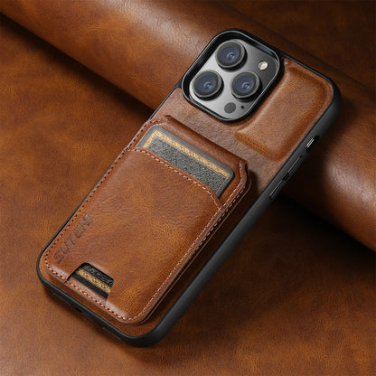 Card Holder Leather Magnetic Phone Case For iPhone 11 12 13 14 15