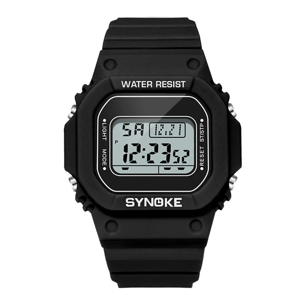 SYNOKE Outdoor Military Mens Digital Watch Waterproof