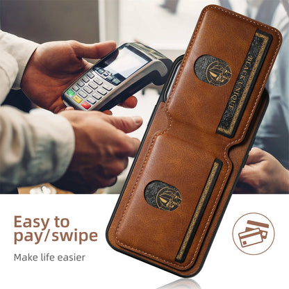 Card Holder Leather Magnetic Phone Case For iPhone 11 12 13 14 15