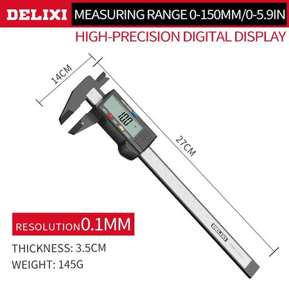 Digital Vernier Caliper 6 Inch 150mm 0.1mm