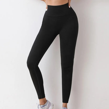 Womens Butt Lifting Yoga Leggings Elastic Workout High Waist Tights