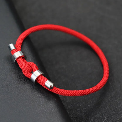 Lucky Red Thread Mens Bracelet Rope Chain