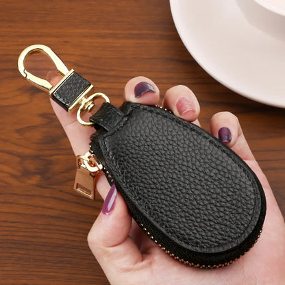 Car Key Wallets Unisex Zipper Door Keys Storage Mini Portable