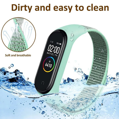 Nylon Strap For Xiaomi Mi Band 7 6 5 4 3 Bracelet Watchband