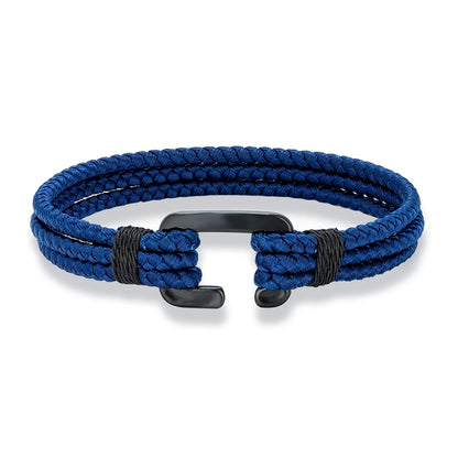 C Clasp Bracelets Mens Multilayer Keel Waterproof Rope Bracelet