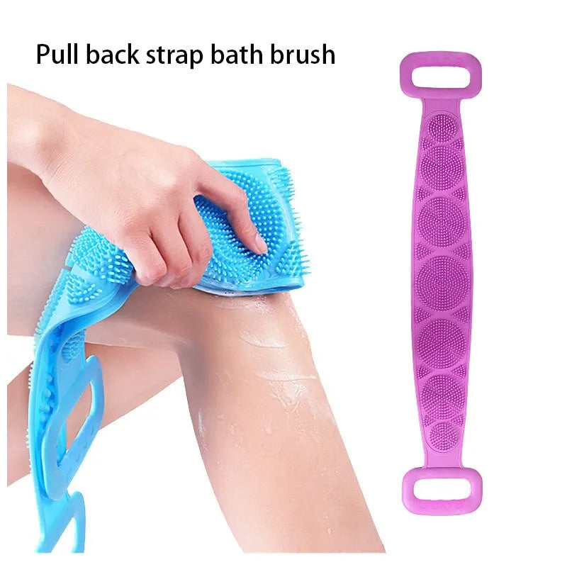 Bath Brushes Body Sponge Silicone Scrubber