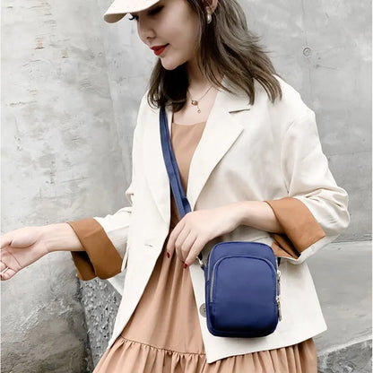 Womens Bag Waterproof Shoulder Crossbody Zipper