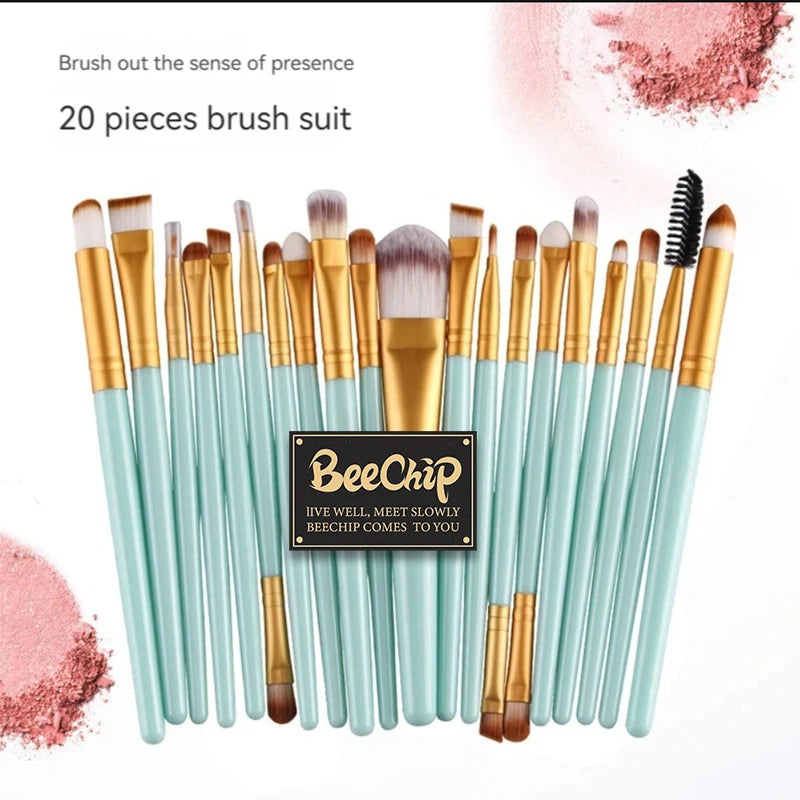 20pcs Makeup Brush Set Eye Shadow Brush Set