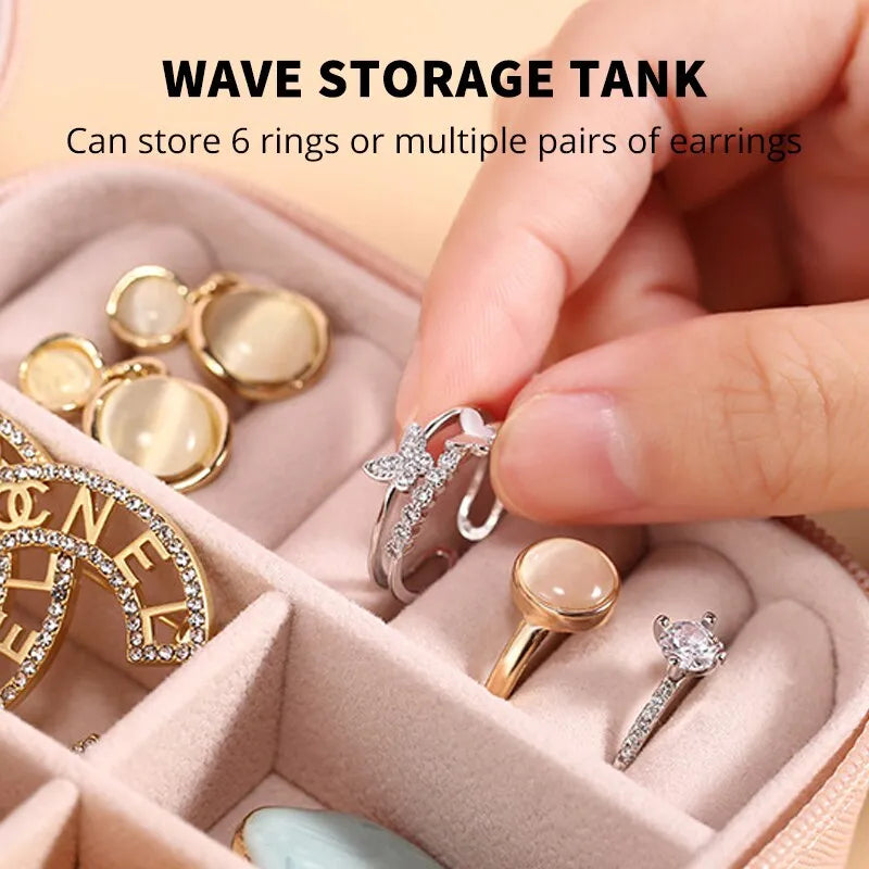 Mini Jewelry Storage Box Portable Storage Case