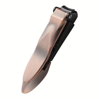 Nail Clippers for Men with Catcher Sharp Self Collecting Nail Cutters