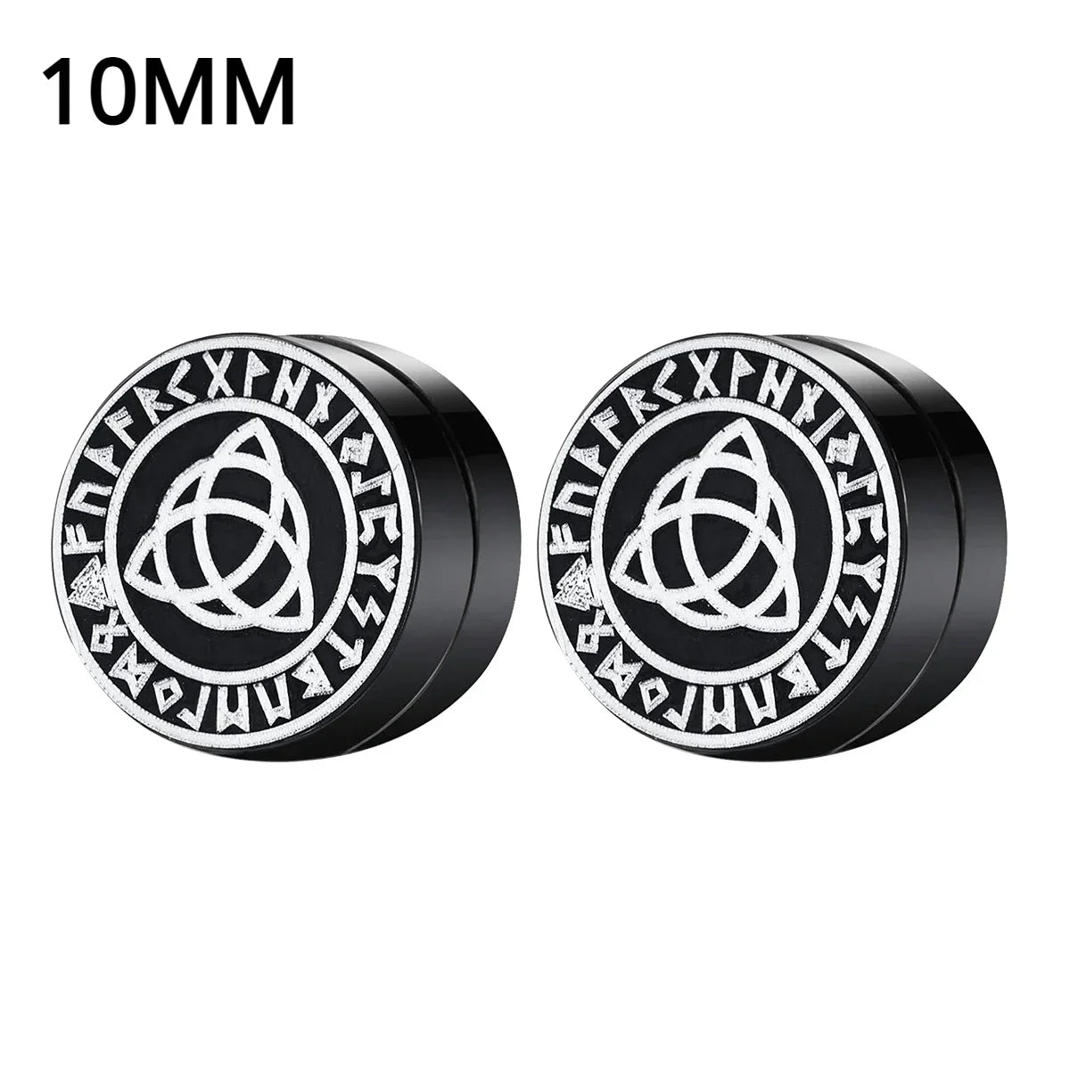 1Pairs Crystal Strong Magnetic Ear Stud Clip Earrings for Men and Women