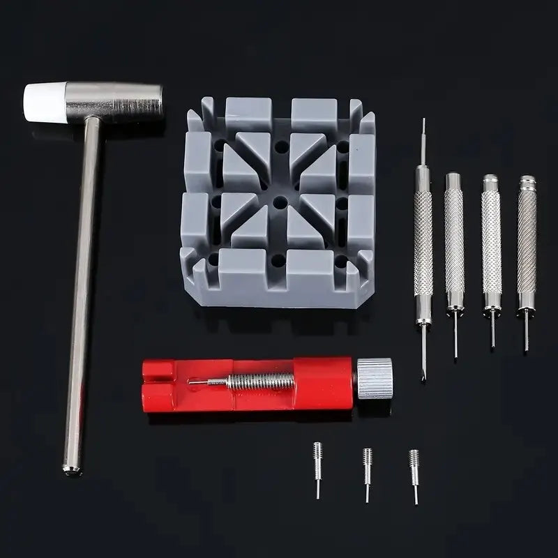 Watch Repair Tool Set Remove Adjust Watchband Fixed Booth Tuning Device