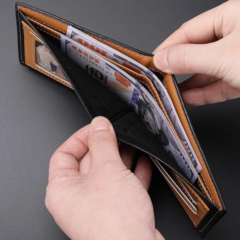 Carbon Fiber Mens Wallet Card Holder