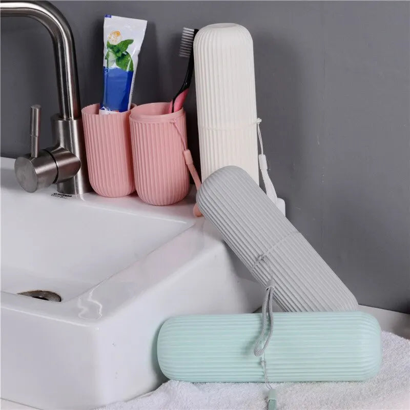 Travel Toothbrush Box Portable Toothpaste Storage