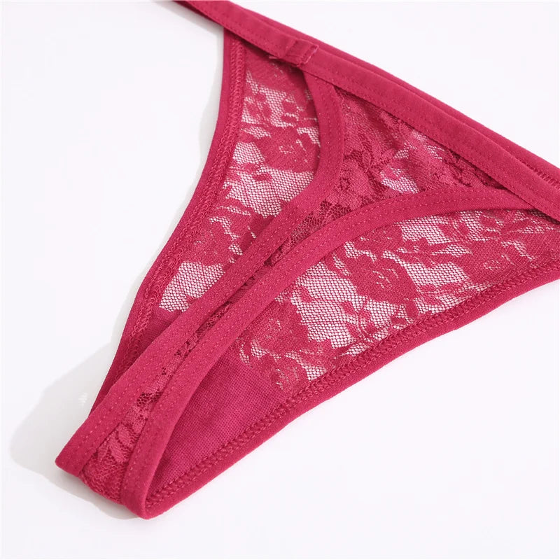 G String Lace Panties Sexy Thong Women Low Waist Underpants