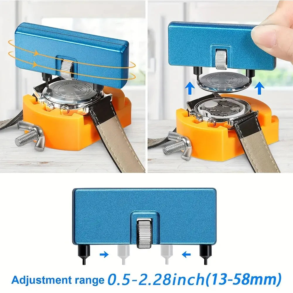 3 in 1 Watch Repair Tool Set Watch Back Remover