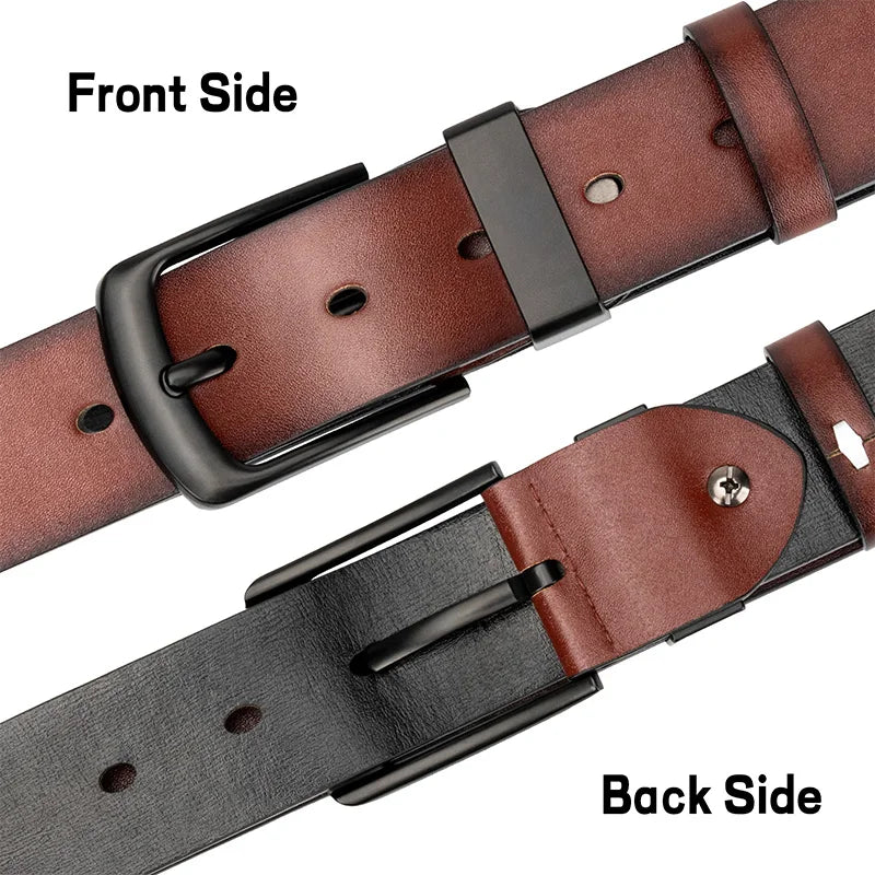 Premium Quality Leather Belt for Men Classic Style with a Touch of Elegance