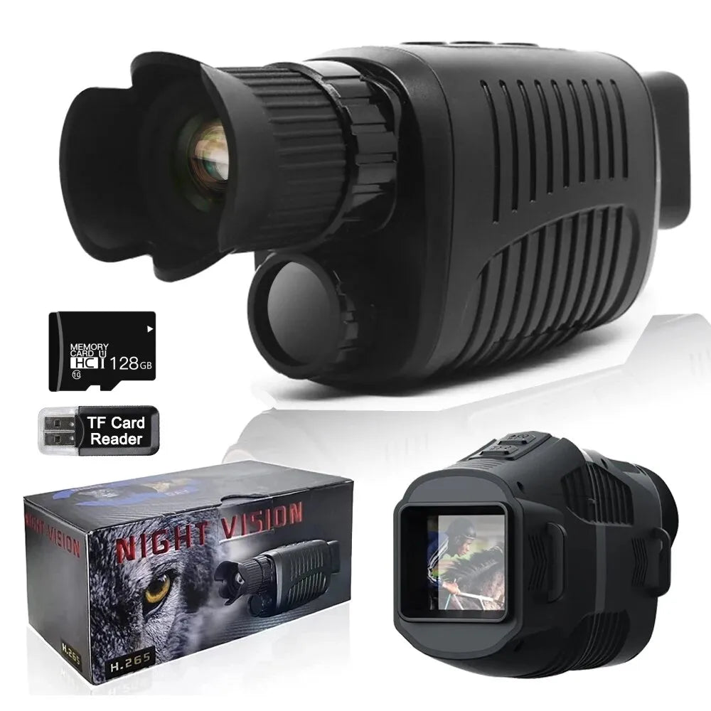 Monocular Night Vision Device 1080P HD Infrared Camera Hunting Telescope