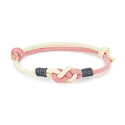 Lucky Men Women Sauvignon Blanc Knot Rope Lovers Couple Bracelet