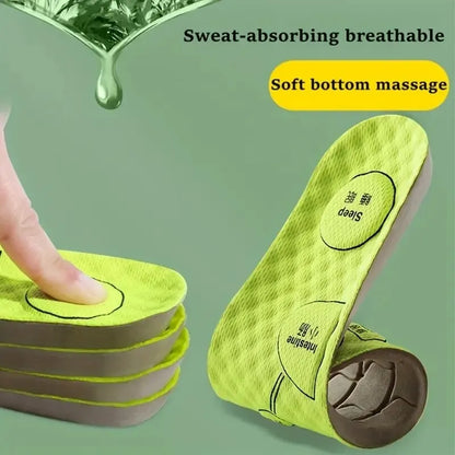 5 Pairs Foot Therapy Insoles Soft Breathable Sports Pads