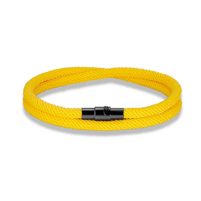 Minimalist Double Layer Rope Magnet Clasp Bracelet for Men Women