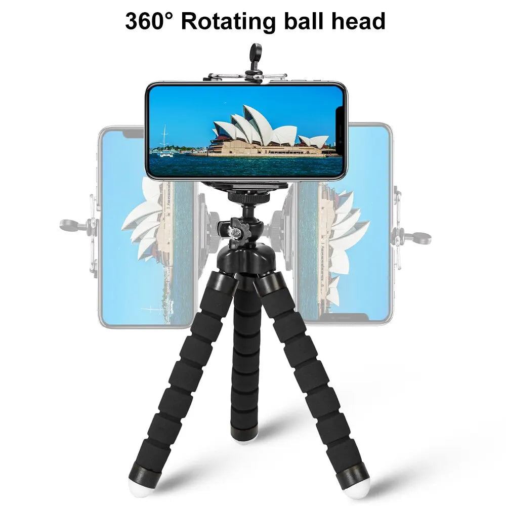 Flexible Sponge Octopus Mini Tripod for Phone