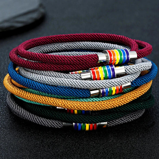 Nautical Waterproof String Rope Bracelets for Men Women