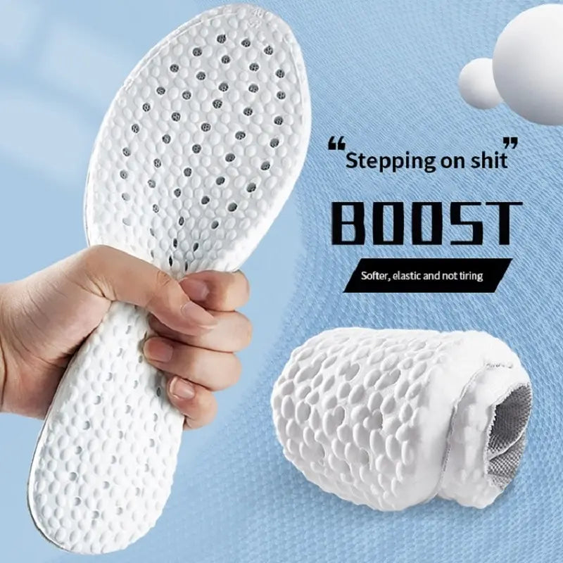 1Pair Sport Insoles Memory Foam Shock Absorbant Breathable