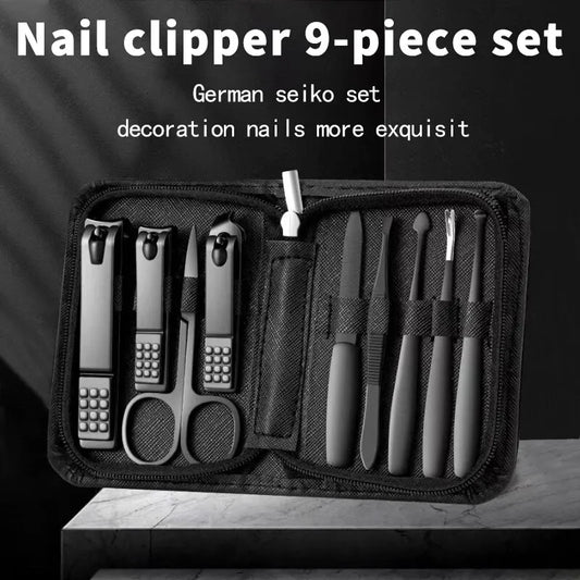 German Nail Clippers 9pcs Set High Grade