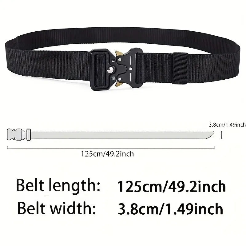 Mens Belt Outdoor Multi Function Belt High Quality Canvas