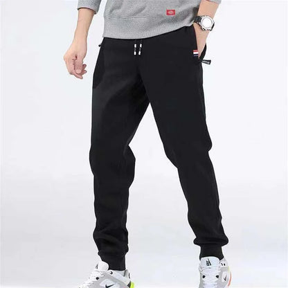 Winter Lambswool Warm Casual Pants Mens Fitness Jogging