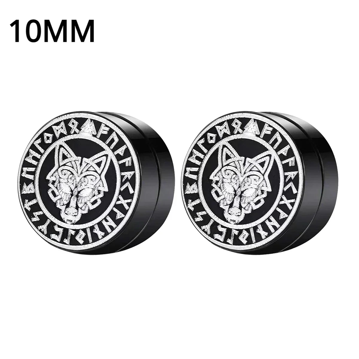 1Pairs Crystal Strong Magnetic Ear Stud Clip Earrings for Men and Women