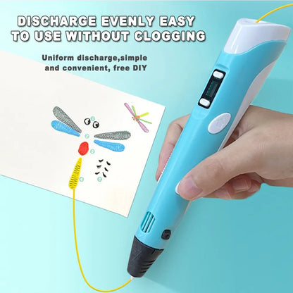 3D Printing Pen DIY Three dimensional Painting Children Toys Fun Camouflage