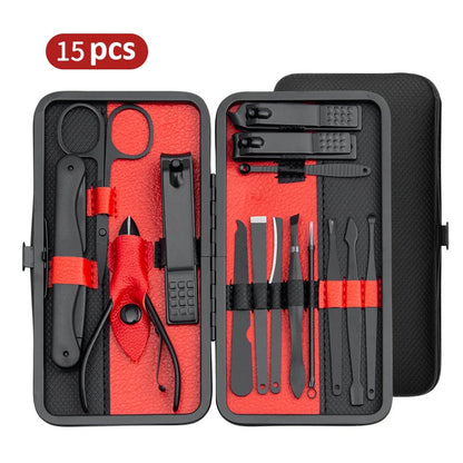 Manicure Set Professional Stainless Steel Pedicure Sets Nail Clipper