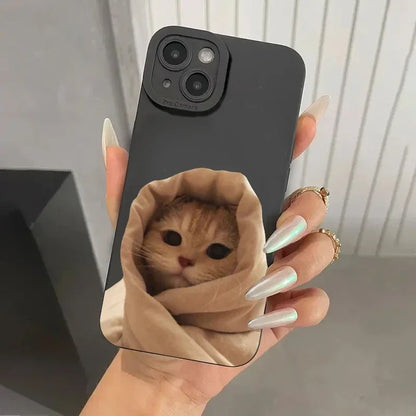 Cat Pet Dog Phone Case For iPhone 15 14 13 Mini Pro Max