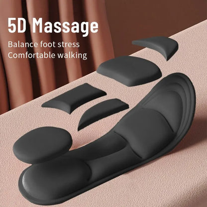 5D Sport Shoes Insoles Breathable Cushion Orthopedic