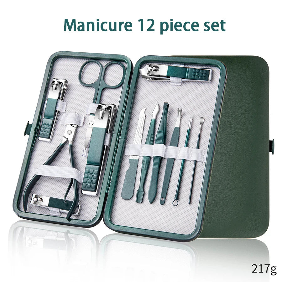 Portable Manicure Sets Pedicure Kits Nail Clipper Set Personal Care Tools