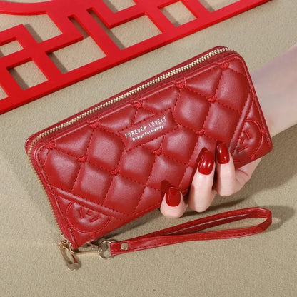 Womens Wallet Zipper Handbag