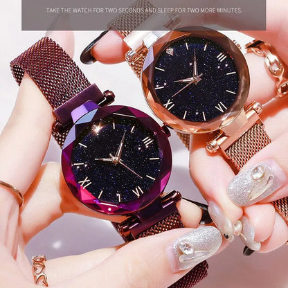 Womens Fashion Starry Sky Watch