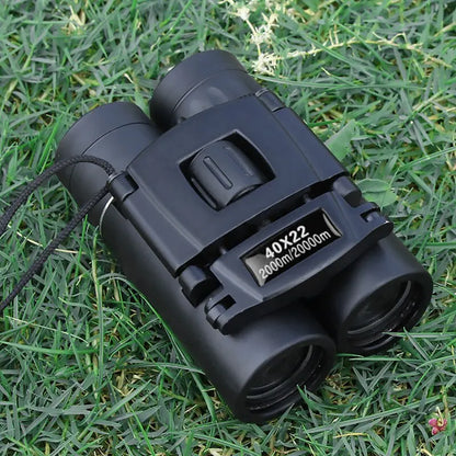 40x22 HD Binoculars 2000M Folding Mini Telescope BAK4