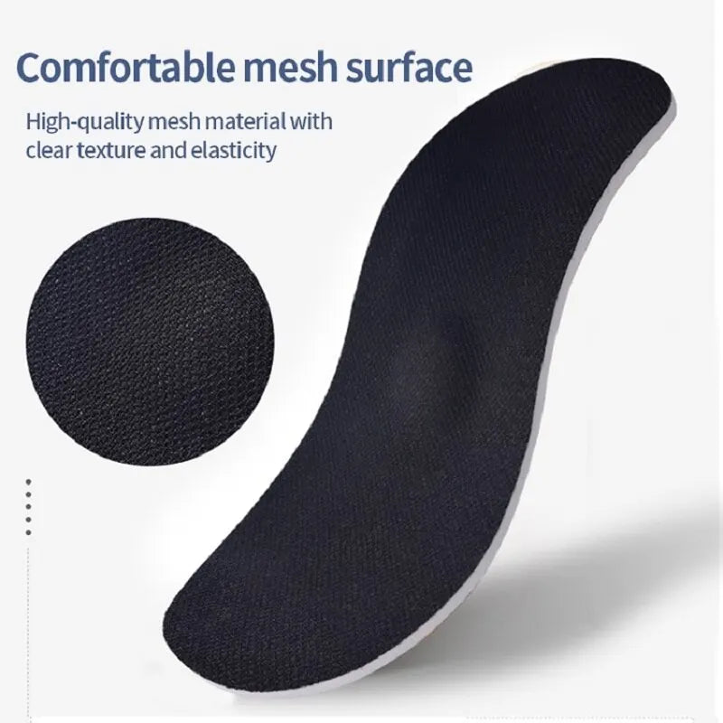 Premium High Arch Support Insoles Gel Pad 3D