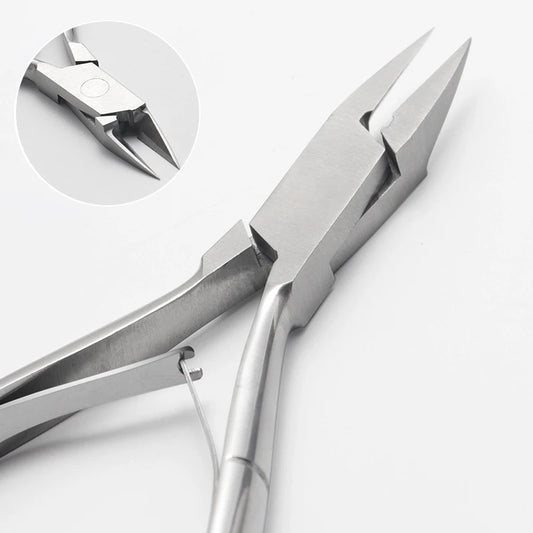 Toenail Ingrown Cuticle Nipper Clipper Edge Cutter Scissor Nail Pliers Tool