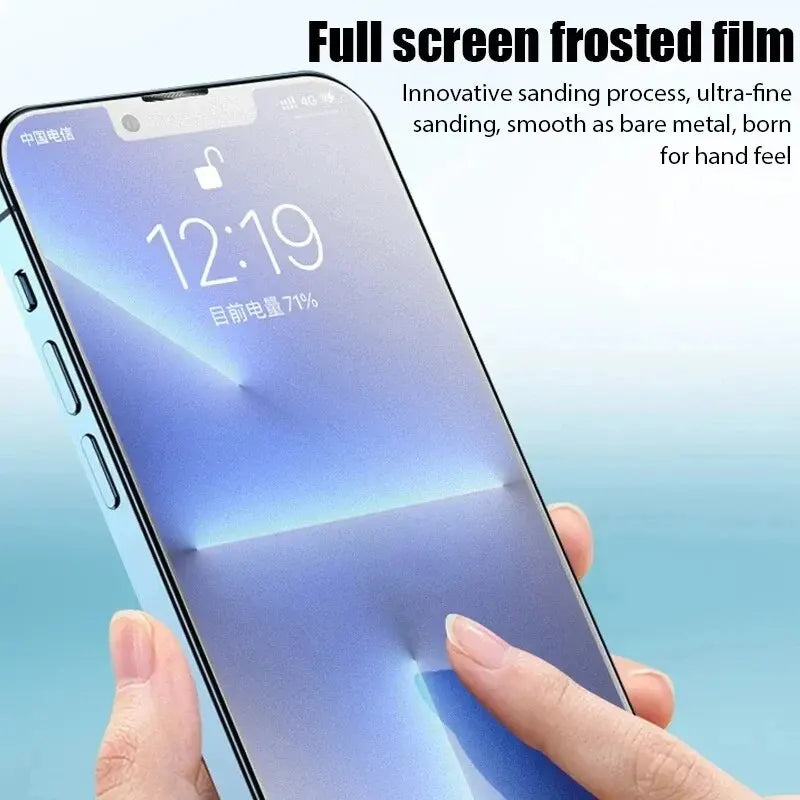 Matte Tempered Glass For iPhone Screen Protectors