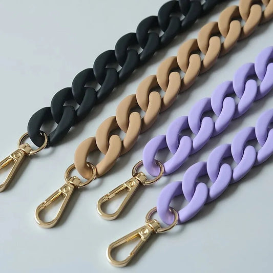 40cm Women Bag Strap Replacement Long Panel Wide Bag Chain