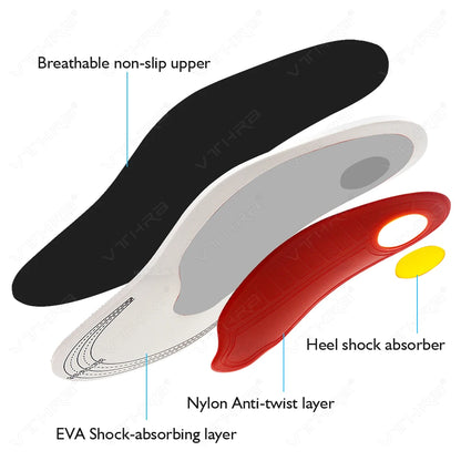 Correction Foot Pain Relief OX Leg Inner Sole for Shoes Arch Support Insole