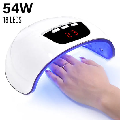 Nail Dryer Lamp 18 LEDS Infrared Sensor Manicure