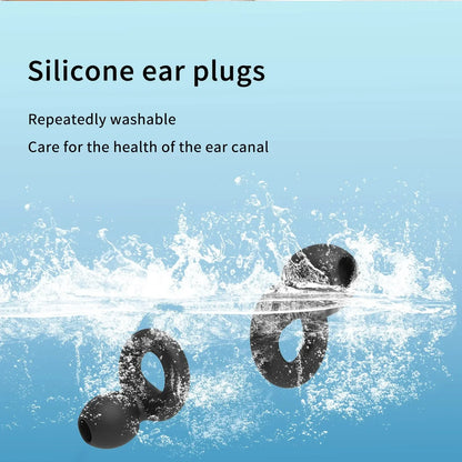 Quiet Ear Plugs for Noise Reduction Super Soft Reusable for Sleep Swim Work